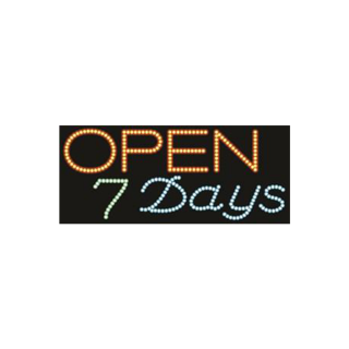 Cre8tion LED signs Open 7 Days 1, O0201, 23063 KK BB
